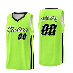 Fabricant d'usine, étiquette privée, services OEM à bas prix, maillot de basket-ball tendance, maillot de basket-ball sportif confortable - Product Image 1