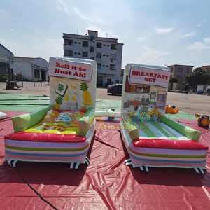 Wholesale outdoor kids jeux gonflablesids ball goals <b>games</b> 3 in 1 carnival <b>game</b> set - Product Image 6