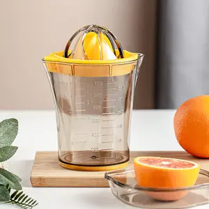 Mini exprimidor manual de zumo de naranja para el hogar, máquina para exprimir zumo de limón, taza exprimidor