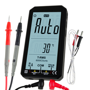 Multimètre numérique haute précision 6-en-1 à succès : testeur de tension, courant, résistance, fréquence, capacité et température - Product Image 1