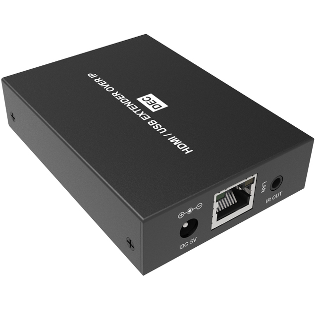 4K HDMI KVM USB Extender Over IP Ethernet Cat5e/ CAT6 One to Many POE