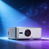 Nouveau projecteur LED Android 9 2026, 1000 lumens ANSI, 1080P, autofocus, Wi-Fi 5G, portable pour la maison et le bureau