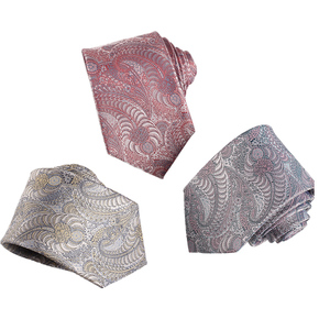 Top Seller affari tessuti Jacquard cravatte di seta di alta qualità Paisley modello di lusso Business collo cravatta per gli uomini - Product Image 1