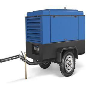 מנוע cfm נייד מדחס אוויר 200cfm 10bar 300cfm 10bar 12bar מדחס אוויר בורג מדחס מדחס אוויר - Product Image 1