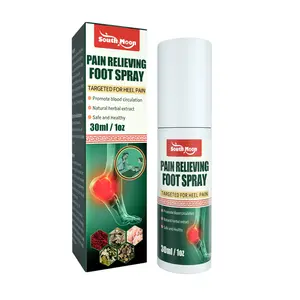 South Moon Heel Pain Spray Alivio rápido Pies Calcáneo Hueso Tendinitis Fascitis Aquiles Counterpain Alivio Talón Spur Tratamiento