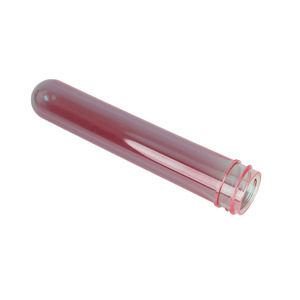 Préformes de bouteilles transparentes 28 mm à dents 39g Préformes en plastique colorées pour articles de toilette cosmétiques Préformes de tubes PET diverses - Product Image 3
