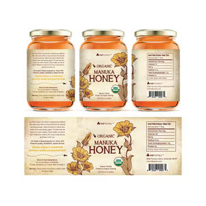 Autocollants étanches personnalisés d'étiquette de feuille d'or de marquage à chaud de logo de vinyle de Bopp autocollants étiquettes de miel de bouteille de <span class=keywords><strong>pot</strong></span> de miel pour le <span class=keywords><strong>pot</strong></span> de <span class=keywords><strong>pot</strong></span> de miel - Product Image 6