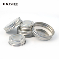Capsules métalliques d'emballage 38mm 45mm 53mm 63mm 72mm 89mm – Bouchons à vis en aluminium couleur personnalisée pour bocaux et bouteilles en verre