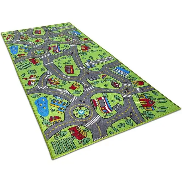 Yapears personnalisé enfants tapis tapis de jeu ville vie tapis pour bébé tapis de jeu enfants tapis pour salle de jeux éducatifs tapis pour enfants