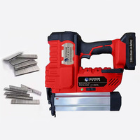 Cloueur et agrafeuse sans fil de qualité industrielle 2 pouces, outil alimenté par batterie 20V uniquement, moteur sans balais, corps en aluminium, clous 18GA