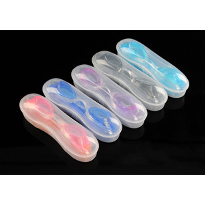 Swimming Goggles Adult High Definition Waterproof Anti Fog Plastic Lens Universal Use <b>Boxed</b> Multi Color <b>Mix</b> - Product Image 1