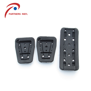 Zpartners Nouvel accessoire intérieur de voiture, pédale en acier inoxydable pour <span class=keywords><strong>Fiesta</strong></span> 2013+ PUMA <span class=keywords><strong>2019</strong></span>+ Voiture manuelle - Argent - Product Image 2