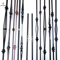 Meilleur prix 1/2 "creux fer panier Knuckle balustres tige fer broches pour escaliers intérieurs