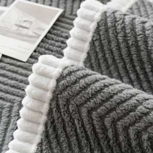 Sarung Sofa Bordir Anjing Baru 2026, Bahan Beludru Anti Selip untuk Musim Gugur dan Musim Dingin, Penutup Sofa Lengkap - Product Image 5