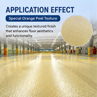 Peinture époxy pour sols XIUTUO XT-312T résistante aux UV, sans solvant, pour usage industriel, extérieur, routes, surfaces texturées, application au pinceau ou au pistolet