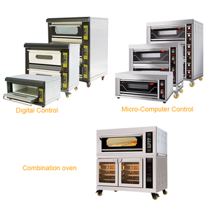 Horno de Convección a Gas Comercial de 2/3/6 Niveles para Panadería, Restaurante, Pan, <span class=keywords><strong>Pizza</strong></span> con Función de Vapor y Termostato - Product Image 5
