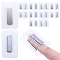 Fournisseur d'aimants Bon prix Fixation monopolaire en PVC Cachée 20*10*2mm Bouton magnétique rectangulaire à coudre
