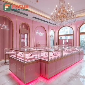 Fabricante de Muebles Personalizados para Joyería, Mostrador de Exhibición para Espacios de Boutique con Superficie Pulida - Product Image 3