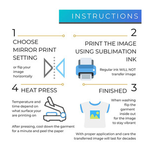 High Quality 100gsm Dye Sublimation Paper A4 A3 Size Heat Transfer Paper for Mug, T-shirt, Metal, Bag , Textile Printing