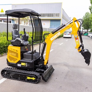 รถขุดขนาดเล็ก CE EPA รุ่น HT18C น้ำหนัก 1.8 ตัน เครื่องยนต์ไฮดรอลิกสำหรับงานเกษตร พร้อมหลังคาและบุ้งกี๋ - Product Image 2