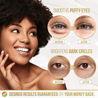 Masque oculaire en collagène 24K, livraison gratuite, masque pour les yeux, collagène, Anti-rides, Anti-âge, étiquette privée, vente en gros