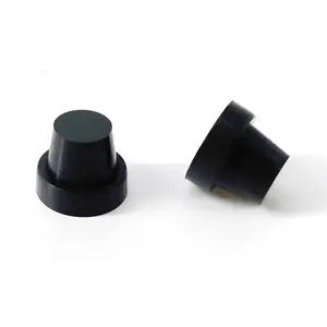 小さなゴム穴プラグ黒いゴム製ダストプラグさまざまなサイズのゴム製シーリングプラグ