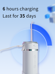 Nuevo <span class=keywords><strong>Irrigador</strong></span> Bucal Eléctrico <span class=keywords><strong>de</strong></span> Lujo Personalizado, Portátil, <span class=keywords><strong>de</strong></span> Limpieza Profunda, Impermeable IPXY, Inalámbrico, con Tanque <span class=keywords><strong>de</strong></span> Agua Incorporado, para el Cuidado <span class=keywords><strong>de</strong></span> las Encías - Product Image 3