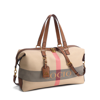 Sac de voyage imperméable de haute qualité OEM ODM 2026, sacs à bagages, sac de voyage de style vintage tendance Polynésie
