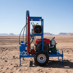 100m-200m Portable Automatic Mini Diesel Core Drilling <strong>Rig</strong> Essential Motor Component for Water Well for <strong>Mines</strong> - Product Image 1