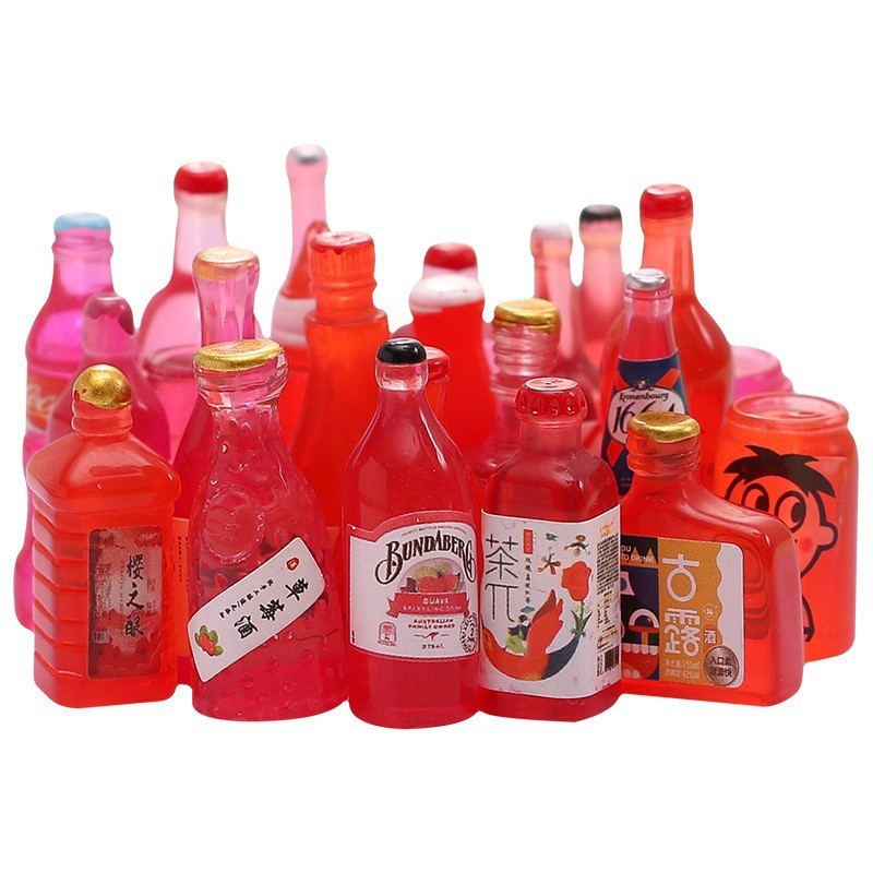 Mélange de bouteilles rouges