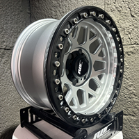 Jantes tout-terrain Roc Custom 5x127 6x135, alliage 6061 T6, jantes Beadlock, 17 pouces, pour Jeep Wrangler Bronco Raptor