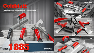 เครื่องมือก่ออิฐ Goldblatt 11in X 5-1/2in ด้ามจับแบบนิ่มเกรียงอิฐฟิลาเดลเฟีย - Product Image 2