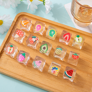 Nuevos Cubos de Hielo de Frutas con Forma de Dumpling, Coloridos y de Dibujos Animados, para Aliviar el Estrés, para Juegos de Fiesta y Regalos - Product Image 3