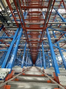 2025 Design intelligente ad alta densità di automazione del magazzino Racking pesante 4 vie Pallet Shuttle Rack per cella frigorifera <span class=keywords><strong>Asrs</strong></span> Rack sistema - Product Image 5