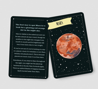 Cartes à Jouer OEM pour l'Observation des Étoiles, 30 Constellations, Étoiles et Planètes, Imprimées en Offset sur Carton Verni