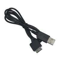 Schwarz 1,2 m 2 in 1 USB Daten- und Stromladekabel Kordelersatz für PlayStation Vita PSV 1000