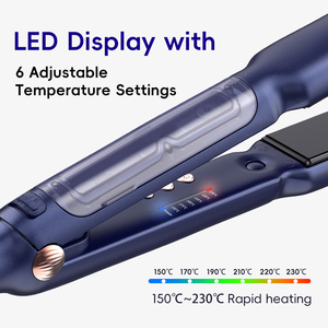 KangRoad Factory Plancha De Cabello Profesional Vapeur Turmalina Cerámica Plancha De Pelo De Vapor Con Anti-escaldado Plancha - Product Image 5