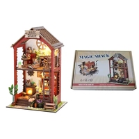 Jouet créatif DIY pour filles, maison de fleurs, modèle d'assemblage 3D fait main (Martin's Bookstore)