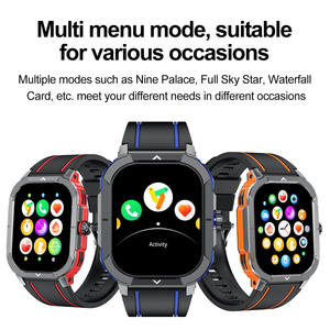<span class=keywords><strong>Smartwatch</strong></span> a banda colorata AMOLED Full Touch HK56 <span class=keywords><strong>con</strong></span> sensore NFC navigazione bussola navigazione GPS Tracker attività direzione Qibla - Product Image 5