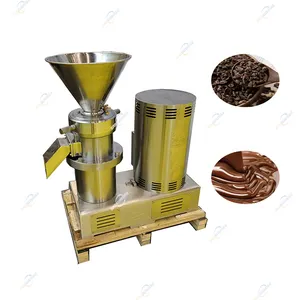 Commercial Electric Wet Grinder Pumpkin Mustard Seeds Cocoa Beans Groundnuts Sauce Colloid Mill