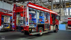 Camion de pompier <span class=keywords><strong>blindé</strong></span>-Vente directe d'usine <span class=keywords><strong>à</strong></span> bas prix - Product Image 6