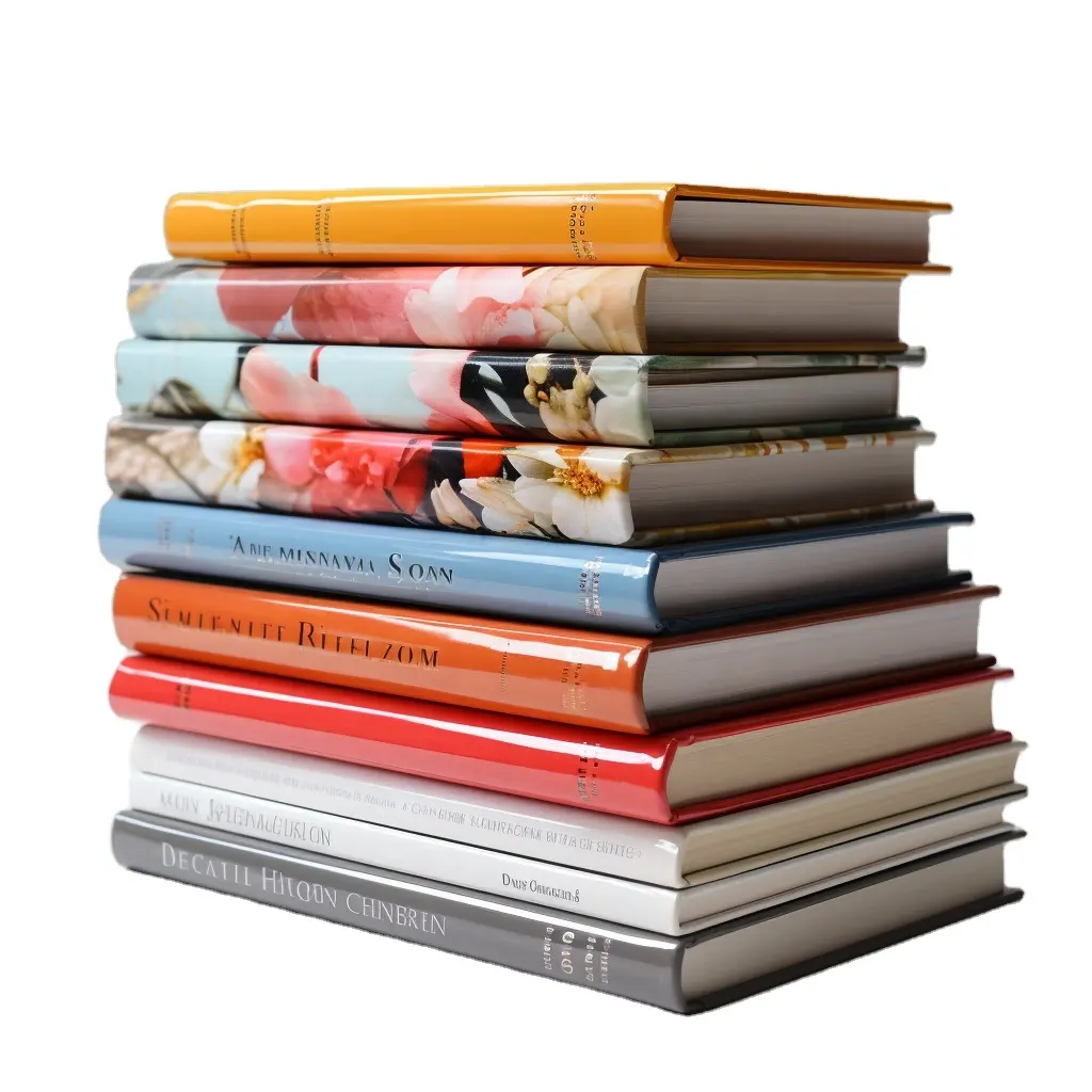 Impressão de livros de capa dura OEM livros decorativos de alta qualidade para impressão personalizada