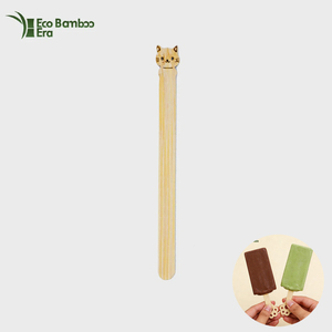 Palitos de Helado/Paletas de Bambú Ecológicos, Biodegradables, de Lujo, Personalizados, de la Mejor Calidad, Precio al <span class=keywords><strong>por</strong></span> Mayor, 100% Bambú - Product Image 1