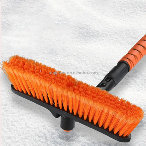 2024 gros accessoires de voiture en plastique personnalisables grattoir à glace réglable pelle à neige véhicule <span class=keywords><strong>brosse</strong></span> à neige - Product Image 3