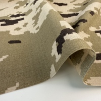 Espagnol M09 Désert Numérique Camouflage TC 65/35 Polyester Coton Tissé Imprimé Résistant À La Déchirure Manteau Pantalon Ripstop Camo Tissu