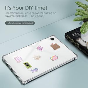 Rõ ràng trong suốt trường hợp đối với Samsung <span class=keywords><strong>Galaxy</strong></span> Tab A9 + cộng với 11 ''x210 x216 x218 mềm trường hợp Slim chống sốc TPU bảo vệ Bìa - Product Image 5