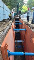 Sistema de Apuntalamiento Modular de Acero Litewei para Zanjas Estrechas, para la Instalación de Alcantarillas