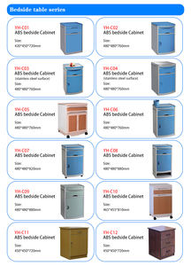 Comodini dell'ospedale all'ingrosso della fabbrica ABS Medical Table dalla vendita della fabbrica <span class=keywords><strong>comodino</strong></span> - Product Image 6