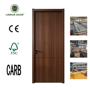 Puerta Interior de Madera de Alta Calidad para <span class=keywords><strong>Casa</strong></span>, Puerta con Aislamiento Acústico, Venta Directa de Fábrica, Puerta de HDF - Product Image 1
