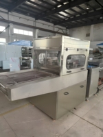 Machine d'enrobage de chocolat entièrement automatique de 400 mm, ligne de recouvrement de chocolat haute efficacité avec tunnel de refroidissement